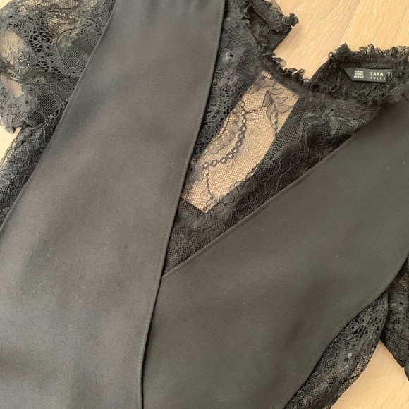 ZARA black jumpsuit - Picture 4 of 7